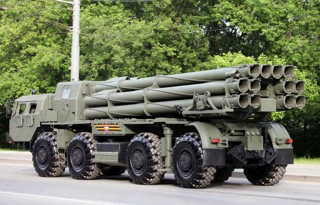 9A53-S Tornado-S Russian 300mm Multiple Launch Rocket System (F)